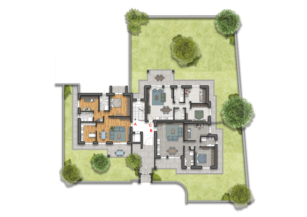 Palazzina 01 - Piano Terreno